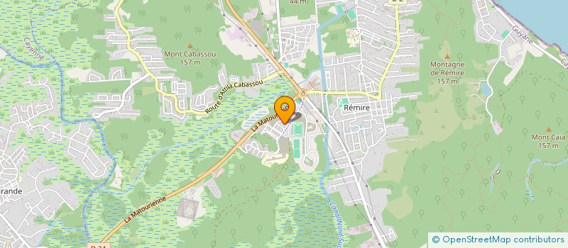 localisation de l'entreprise MONSIEUR DYLAN POUVAIT  REMIRE-MONTJOLY