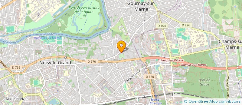 localisation de l'entreprise MONSIEUR DYLAN QUIDAL  NOISY-LE-GRAND