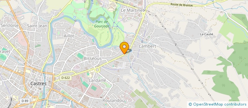 localisation de l'entreprise MONSIEUR DYLAN QUINTARD  BURLATS