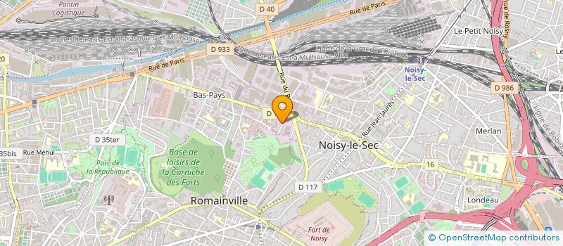 localisation de l'entreprise MONSIEUR DYLAN REBOUL à NOISY-LE-SEC