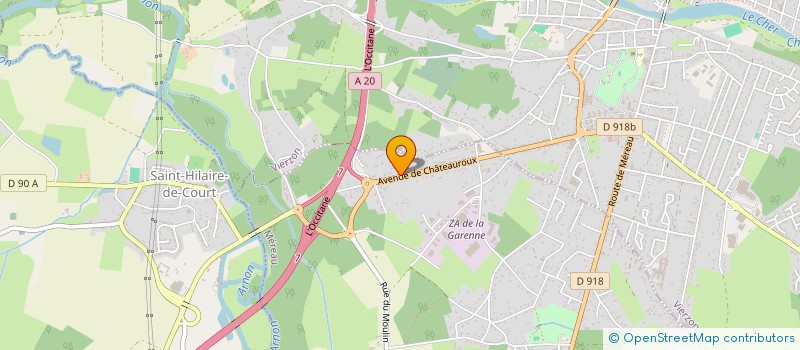 localisation de l'entreprise MONSIEUR DYLAN RENARD  MEREAU