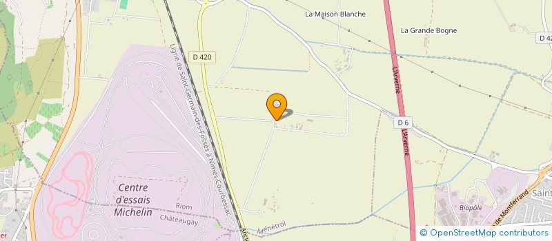 localisation de l'entreprise MONSIEUR DYLAN RENAUD  MENETROL