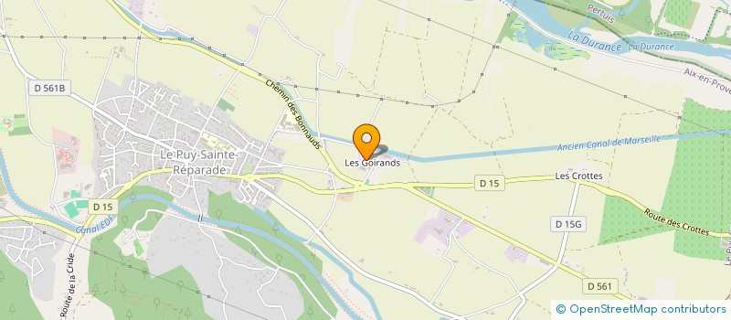 localisation de l'entreprise MONSIEUR DYLAN RIVIERA  LE PUY SAINTE REPARADE