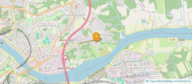 localisation de l'entreprise MONSIEUR DYLAN RODRIGUES à BAYONNE
