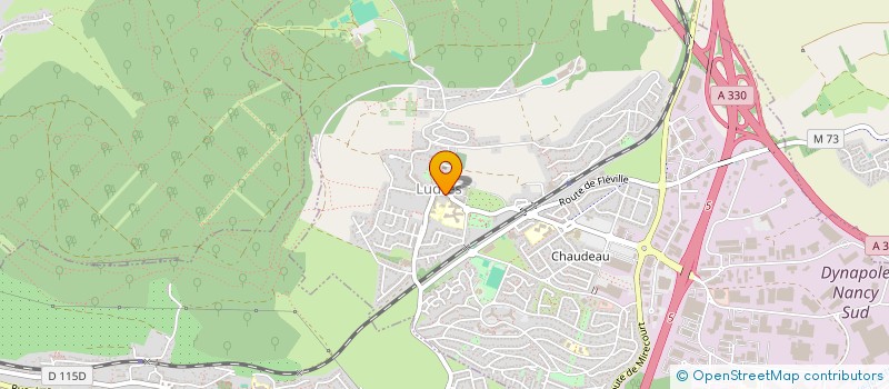 localisation de l'entreprise MONSIEUR DYLAN ROLLAND  LUDRES