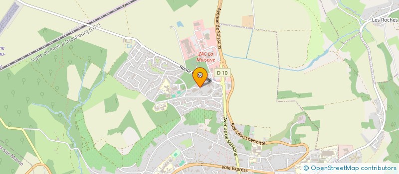 localisation de l'entreprise MONSIEUR DYLAN ROSSION à CHATEAU-THIERRY