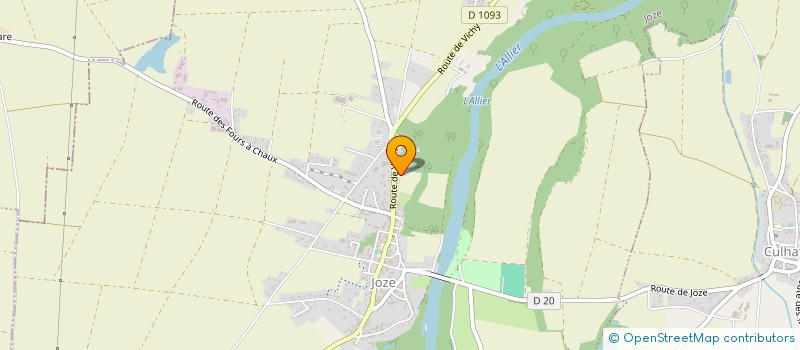 localisation de l'entreprise MONSIEUR DYLAN ROULIN-CHASTEL  JOZE