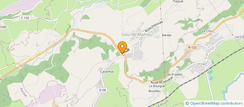 localisation de l'entreprise MONSIEUR DYLAN ROUSSEAU à GIOU-DE-MAMOU
