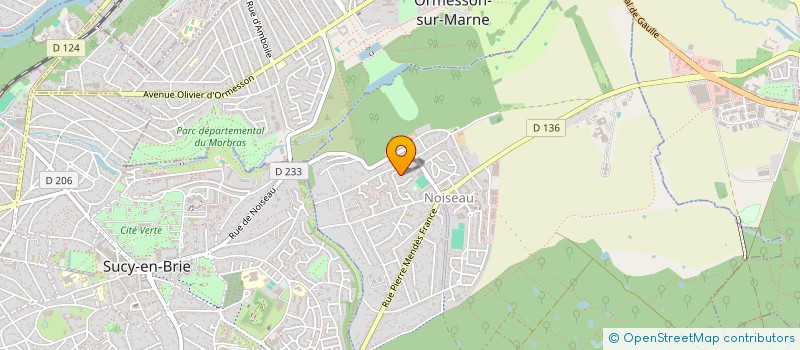 localisation de l'entreprise MONSIEUR DYLAN SACHA JORDAN PEDRON  NOISEAU