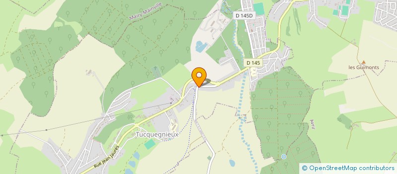localisation de l'entreprise MONSIEUR DYLAN SACHOT  TUCQUEGNIEUX