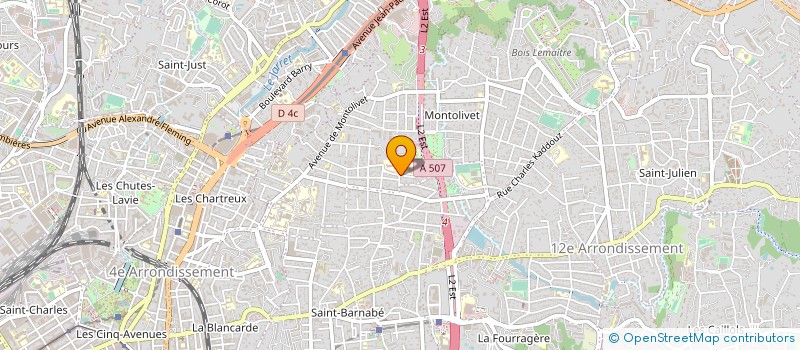 localisation de l'entreprise MONSIEUR DYLAN SADELLI à MARSEILLE