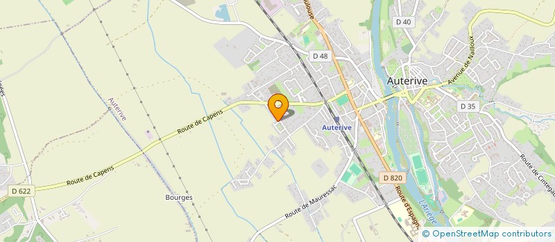 localisation de l'entreprise MONSIEUR DYLAN SALMON  AUTERIVE