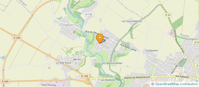 localisation de l'entreprise MONSIEUR DYLAN SALVARELLI  LONGEVES