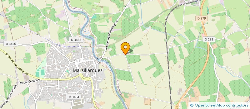 localisation de l'entreprise MONSIEUR DYLAN SANCHEZ  AIMARGUES