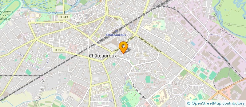 localisation de l'entreprise MONSIEUR DYLAN SAVARIN à CHATEAUROUX
