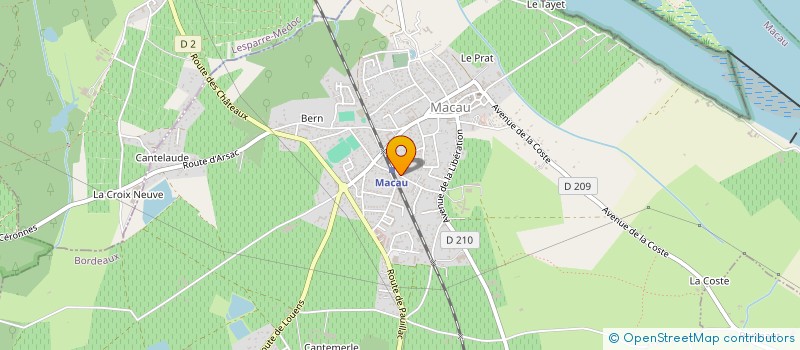 localisation de l'entreprise MONSIEUR DYLAN SAVIGNAC  LAMARQUE