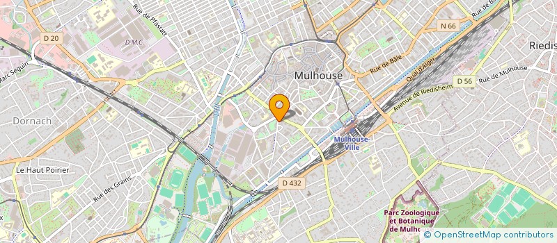 localisation de l'entreprise MONSIEUR DYLAN SCHMITT  MULHOUSE