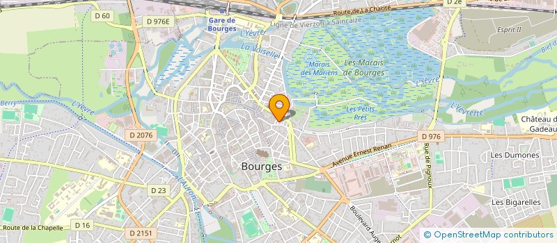 localisation de l'entreprise MONSIEUR DYLAN SEBOK  BOURGES