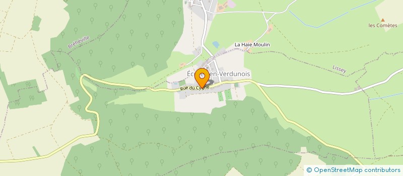 localisation de l'entreprise MONSIEUR DYLAN SEJOURNE à ECUREY-EN-VERDUNOIS