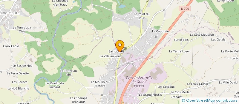 localisation de l'entreprise MONSIEUR DYLAN SEVESTRE  PLAINTEL