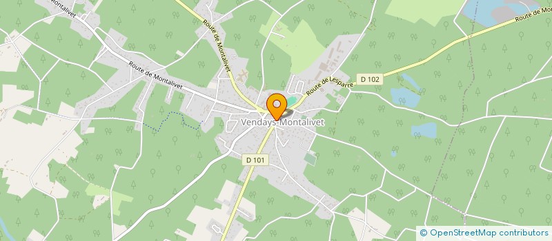 localisation de l'entreprise MONSIEUR DYLAN SIGLER  VENDAYS-MONTALIVET