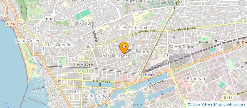 localisation de l'entreprise MONSIEUR DYLAN SIMON à LE HAVRE