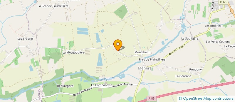 localisation de l'entreprise MONSIEUR DYLAN SMITH  MEHERS