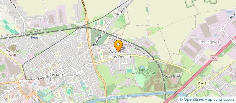 localisation de l'entreprise MONSIEUR DYLAN SOHIER  WAVRECHAIN-SOUS-DENAIN