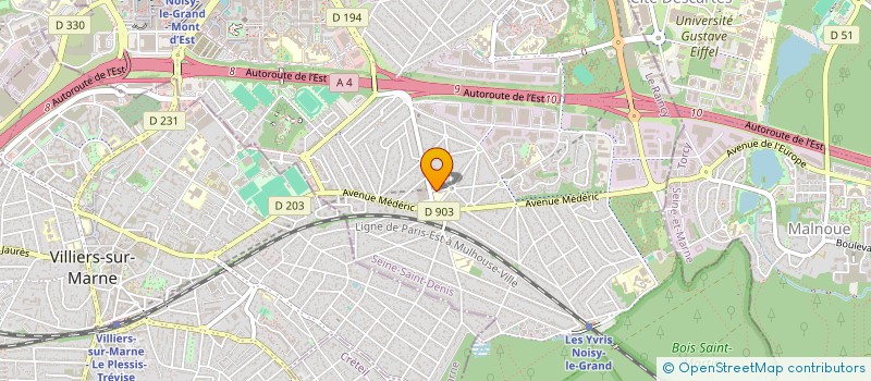 localisation de l'entreprise MONSIEUR DYLAN SORIS  GIGNY-BUSSY