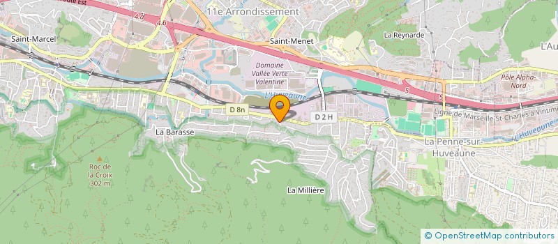 localisation de l'entreprise MONSIEUR DYLAN SORRENTINO  MARSEILLE