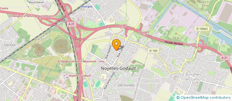 localisation de l'entreprise MONSIEUR DYLAN STULLGENS  NOYELLES-GODAULT