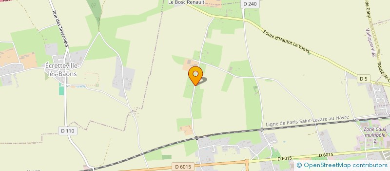 localisation de l'entreprise MONSIEUR DYLAN TABARE  VALLIQUERVILLE