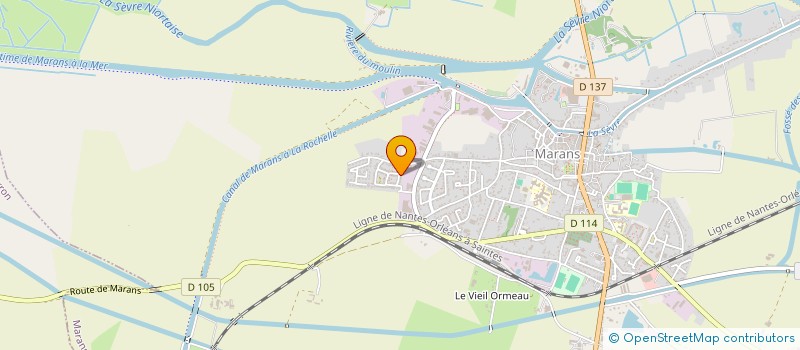 localisation de l'entreprise MONSIEUR DYLAN TALON  MARANS