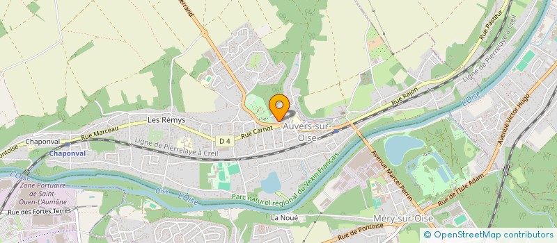 localisation de l'entreprise MONSIEUR DYLAN TASKIRAN  AUVERS-SUR-OISE