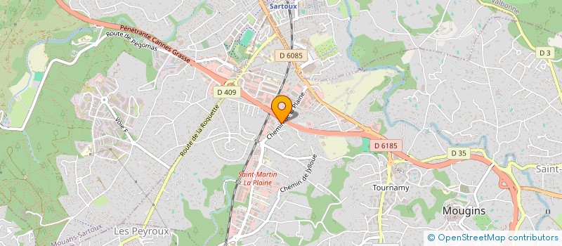 localisation de l'entreprise MONSIEUR DYLAN TASTET  GRASSE