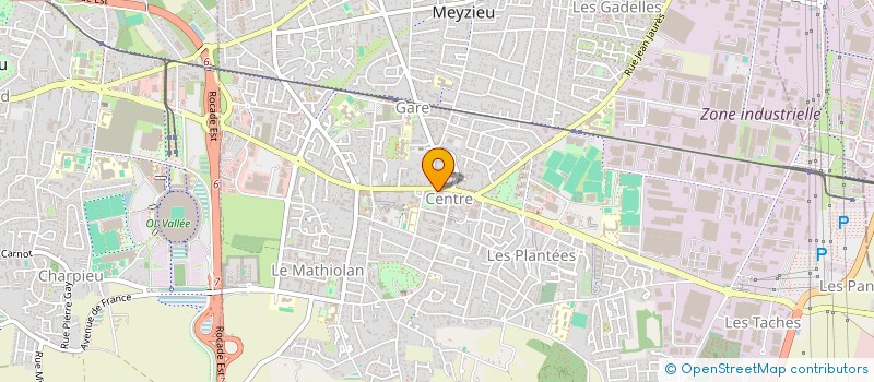 localisation de l'entreprise MONSIEUR DYLAN TERRET  MEYZIEU