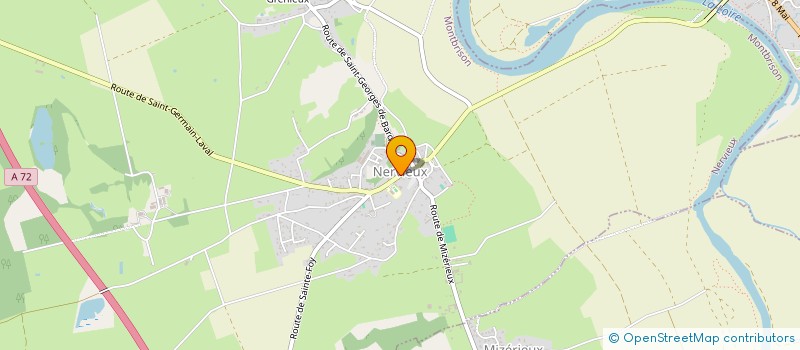 localisation de l'entreprise MONSIEUR DYLAN ULMANN  NERVIEUX