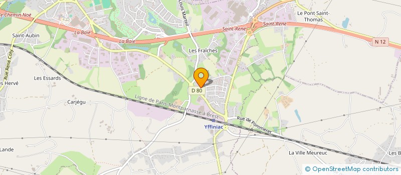 localisation de l'entreprise MONSIEUR DYLAN VALOT  YFFINIAC