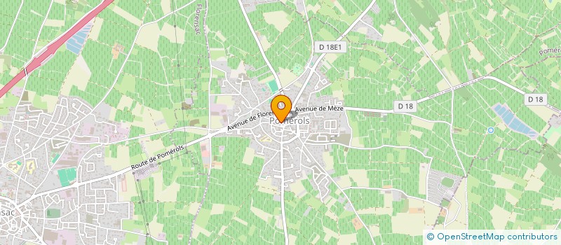 localisation de l'entreprise MONSIEUR DYLAN VASSEUX  POMEROLS