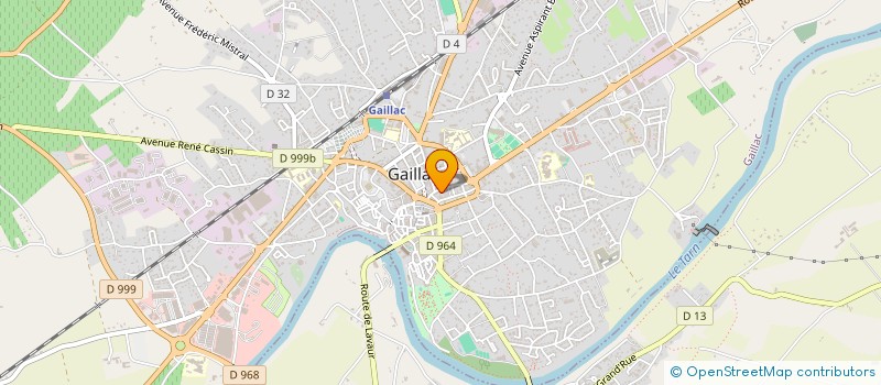 localisation de l'entreprise MONSIEUR DYLAN VIDICEK-MASSON  GAILLAC