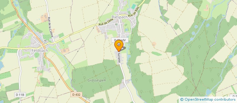 localisation de l'entreprise MONSIEUR DYLAN VIENNOT  RIESPACH