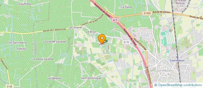 localisation de l'entreprise MONSIEUR DYLAN VINTENON à SARRIANS