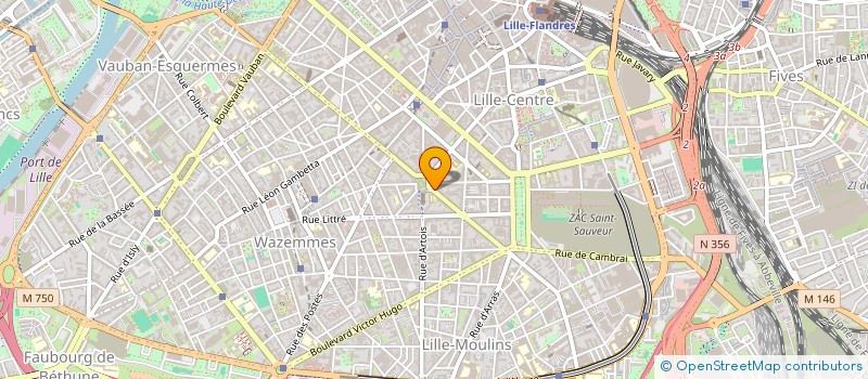 localisation de l'entreprise MONSIEUR DYLAN WARLUZELLE  LILLE