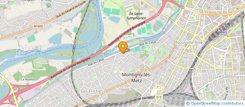 localisation de l'entreprise MONSIEUR DYLAN WATERNAUX à MONTIGNY-LES-METZ