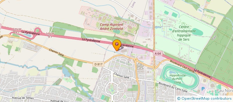 localisation de l'entreprise MONSIEUR DYLAN WEISS à LONS