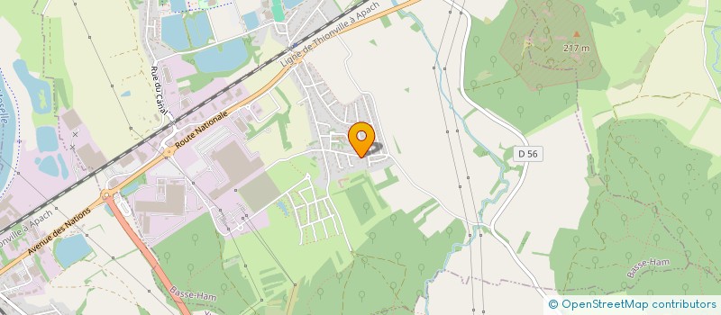 localisation de l'entreprise MONSIEUR DYLAN WILLEMANS BODIN  BASSE-HAM