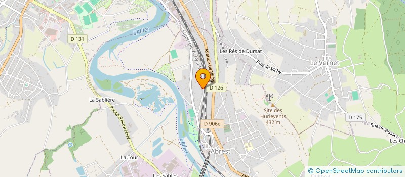 localisation de l'entreprise MONSIEUR DYLAN WINTERSTEIN  ABREST