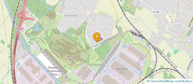 localisation de l'entreprise MONSIEUR DYLAN WOJTASIK  OIGNIES