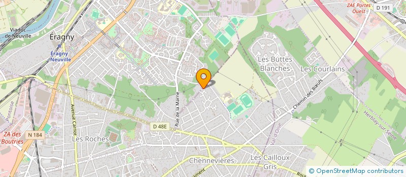 localisation de l'entreprise MONSIEUR DYLAN YUNG  CONFLANS SAINTE HONORINE