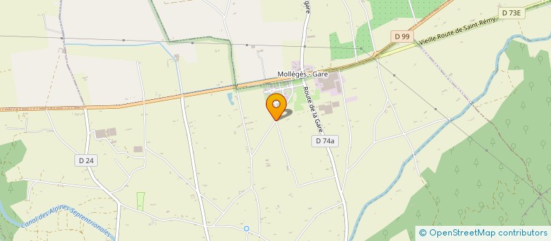 localisation de l'entreprise MONSIEUR DYLAN ZACHARIE  EYGALIERES